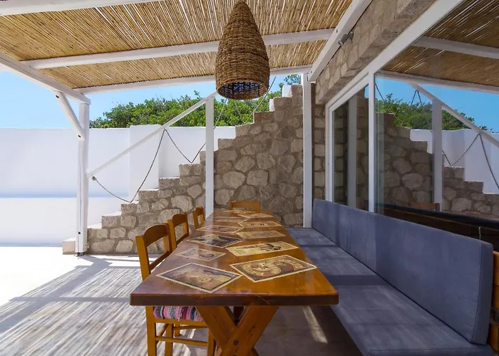 Villa Luxury Rooftop With Private Pool In Milos, 3 Bedrooms Provatas