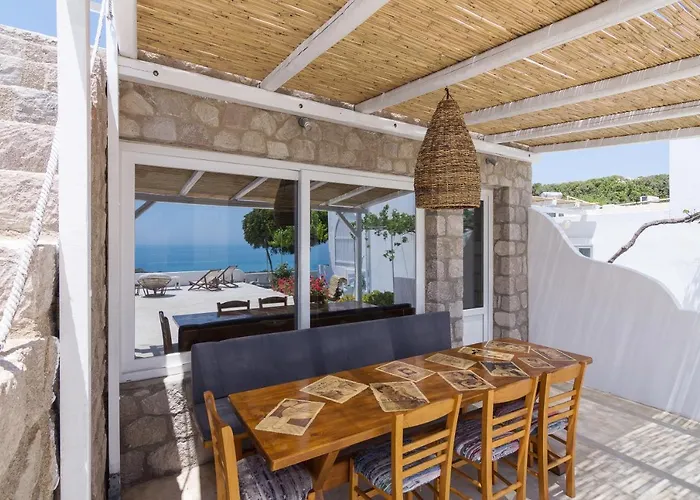 Luxury Rooftop With Private Pool In Milos, 3 Bedrooms *