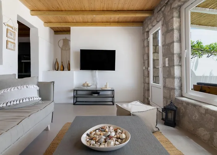 Villa Luxury Rooftop With Private Pool In Milos, 3 Bedrooms Provatas