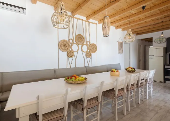 Villa Luxury Rooftop With Private Pool In Milos, 3 Bedrooms *